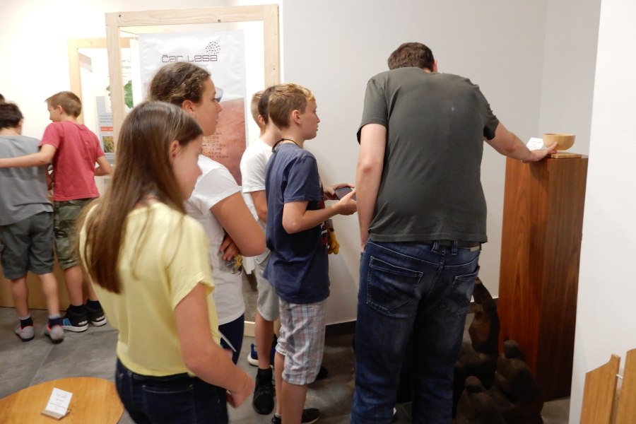 Čar lesa 2019 Levstikov dom v Velikih Laščah